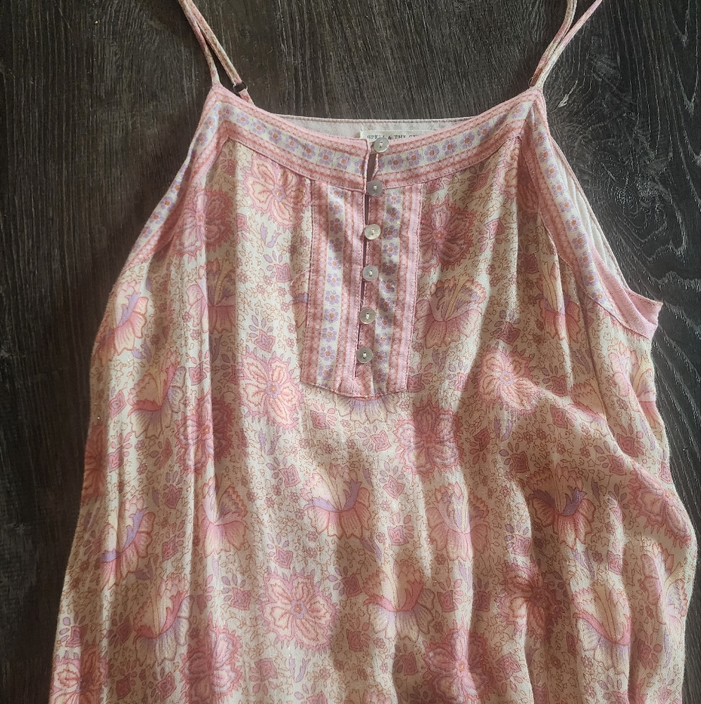 Spell And The Gypsy Collective Poinciana Strappy Dress Gown Size M - Picture 9 of 11